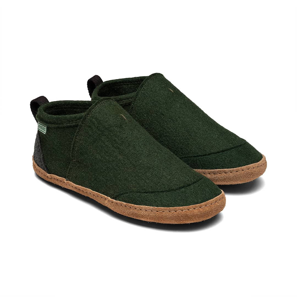Kyrgies Tengries Handmade Wool Felt Slippers