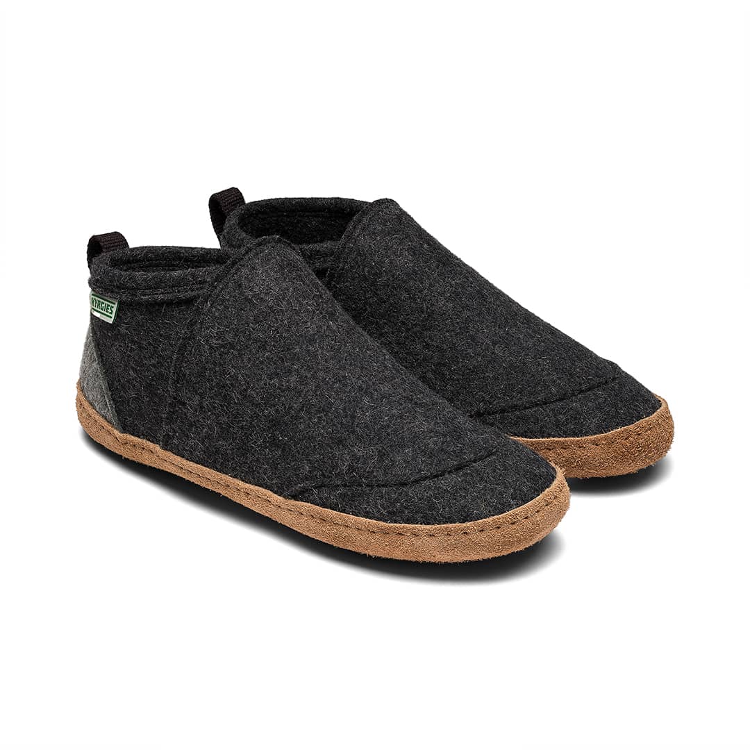 Kyrgies Tengries Handmade Wool Felt Slippers