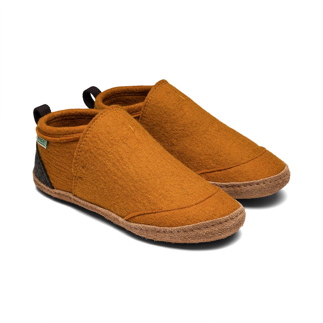 Kyrgies Tengries Handmade Wool Felt Slippers